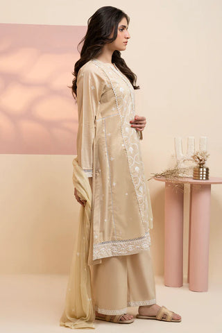 Embroidered Kurta Dupatta Trouser