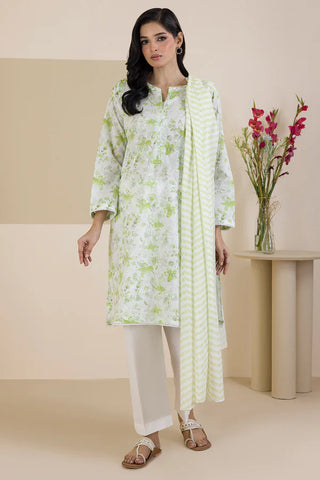 Embroidered Kurta Dupatta Trouser